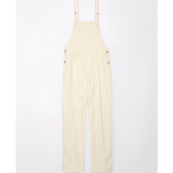 American Eagle Outfitters Pants - AE DREAMY DRAPE STRETCH LINEN-BLEND OVERALL